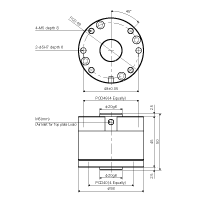 Drawing: FCD-10RC-2 (top plate non-rotating type)