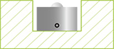 Square groove type