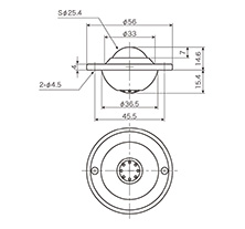 Drawing: PV50UH·PV50UHS