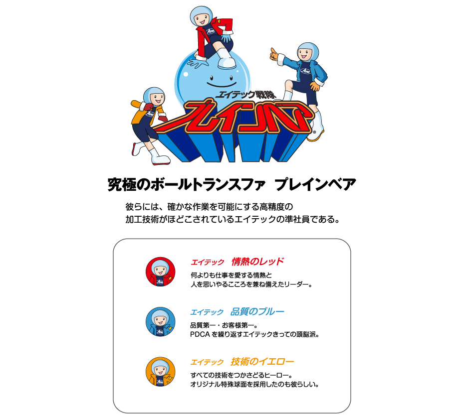 究極のボールトランスファ プレインベア
