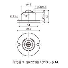 図面：PV120FH・PV120FHS