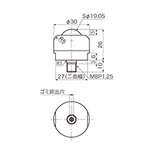 図面：PV50BH・PV50BSH