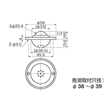 図面：PV50UH・PV50UHS