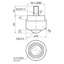 図面：PVS120B・PVS120BS