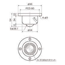 図面：PVS260FM・PVS260FMS