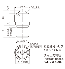 図面：PVPR16BJ-SJ